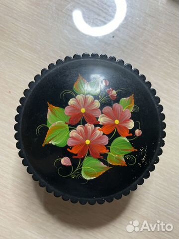 Шкатулка жостово СССР