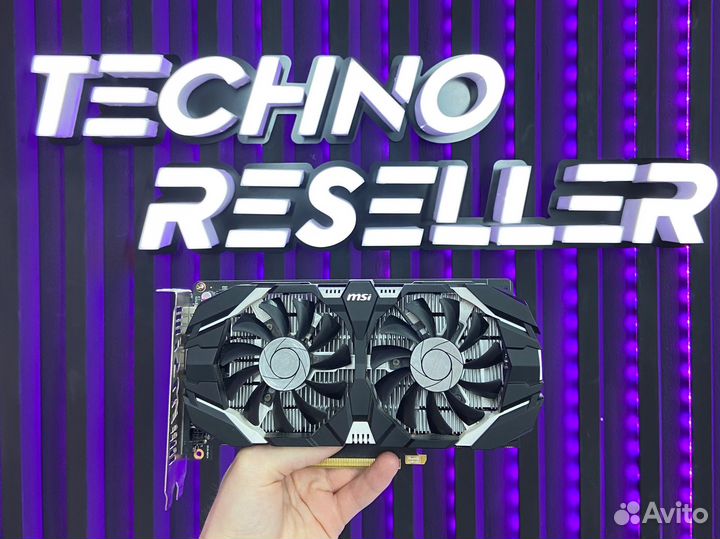 Видеокарта MSI GTX 1050 2gb