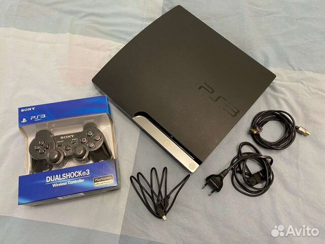 Sony PS3 Slim 320GB + 65 игр