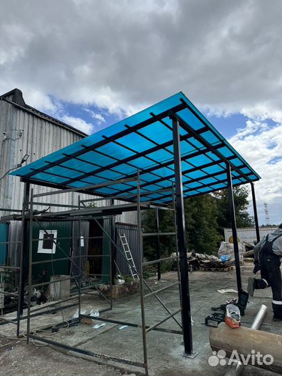 Навесы, Заборы, Входные группы, и др