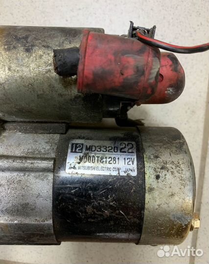Стартер Mitsubishi Carisma 1.6 АКПП