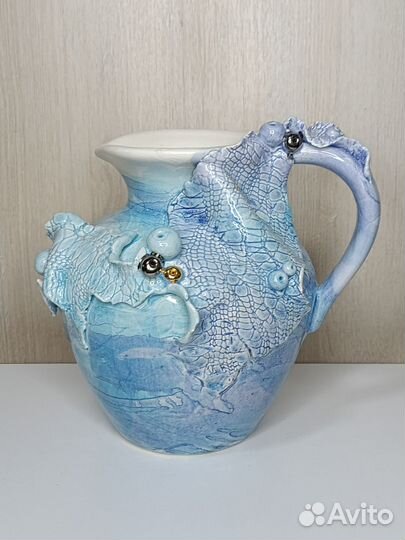 Авторский кувшин в морском стиле