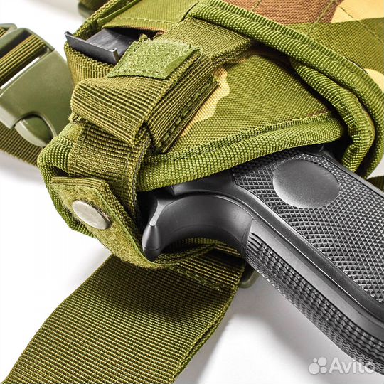 Кобура набедренная тактическая BL063, woodland