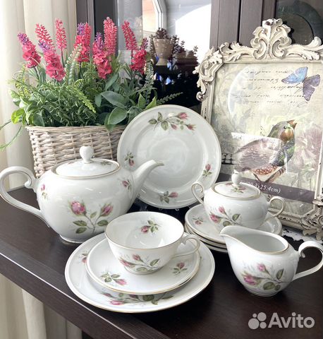 Чайный набор Hutschenreuther с розами