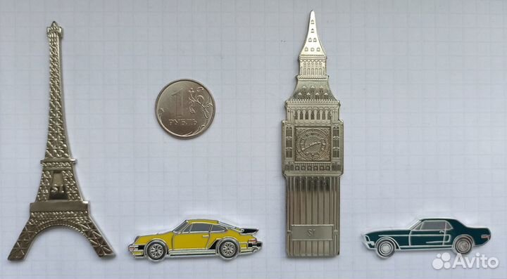 Сомали 1 доллар 2010 Машина, Острова 1 доллар 2014