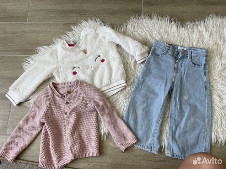 Вещи пакетом на девочку 86-92