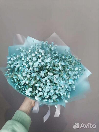 Букеты из гипсофилы на 1 сентября