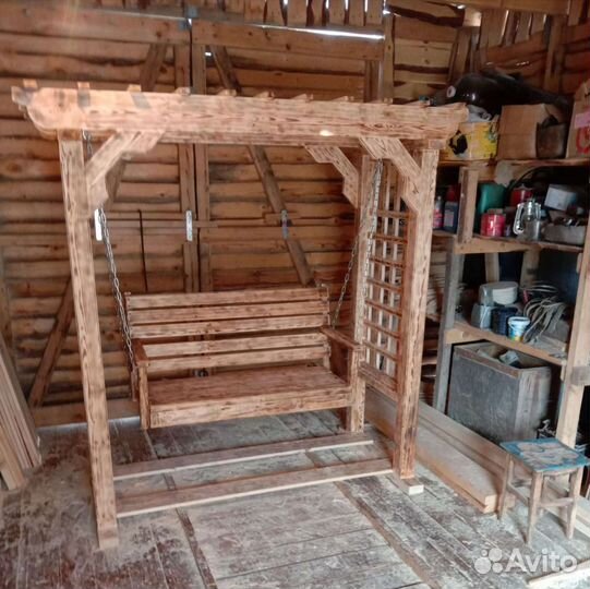 Качель пергола