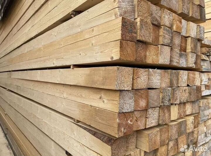 Брус обрезной 100х150х6000