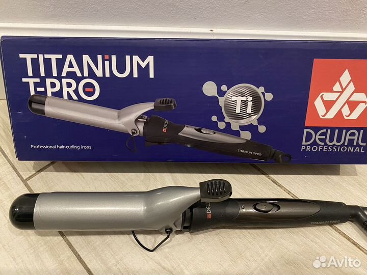 Плойка для волос titanium T PRO dewal