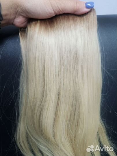 Волосы натуральные на трессе