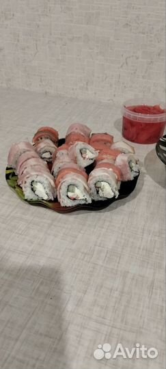 Суши торт