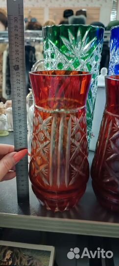 Ваза хрустальная СССР