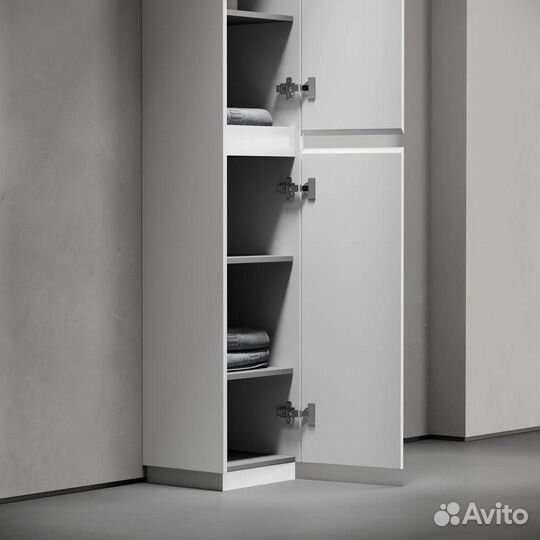 Шкаф-пенал Sancos Libra Floor белый глянец, 35x187x30