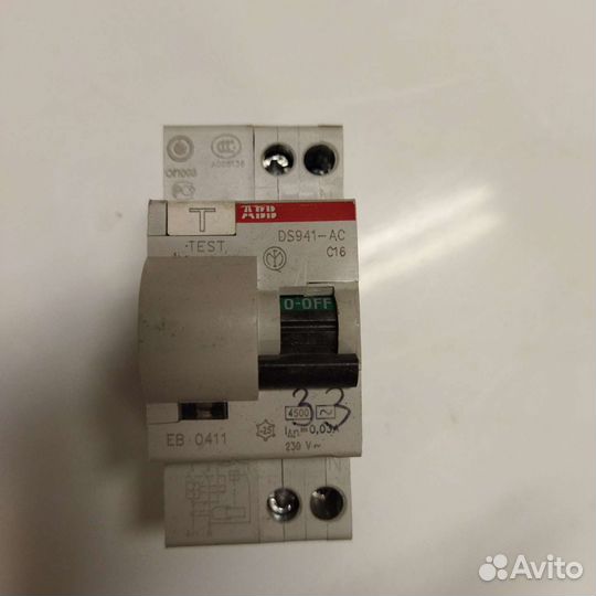 Дифавтоматы abb 16А