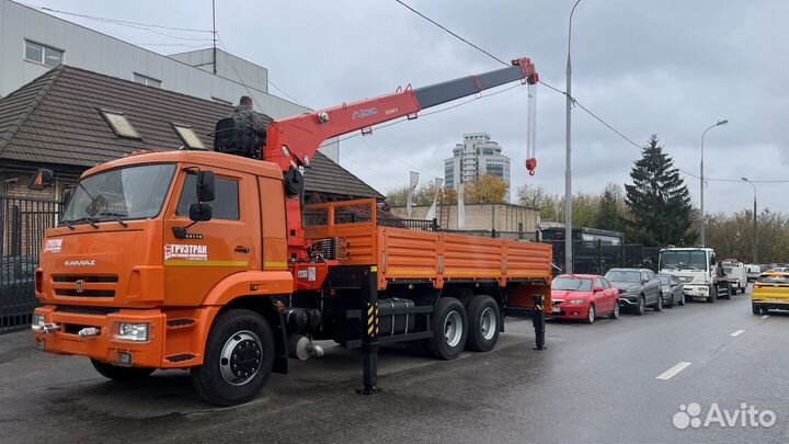 КАМАЗ 65115-48 (А5) с КМУ, 2023