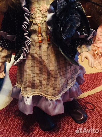 Кукла фарфоровая дизайнерская