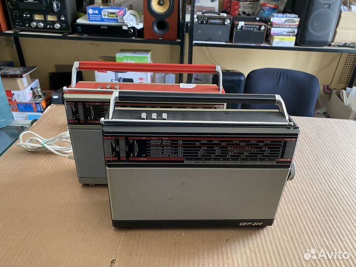 Радиоприёмник VEF-214 FM рабочий
