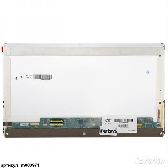 Матрица LP156WD1 (TL)(B2) 40 Pin, 1600x900, TN