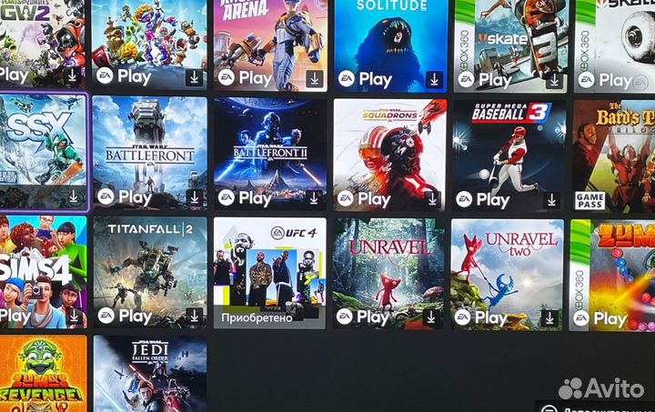 Xbox One 500GB 450 игр