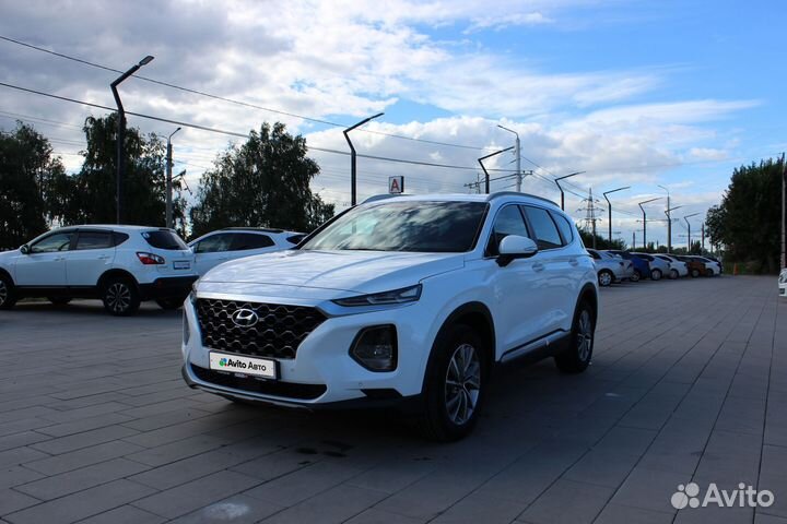 Hyundai Santa Fe 2.0 AT, 2020, 87 420 км