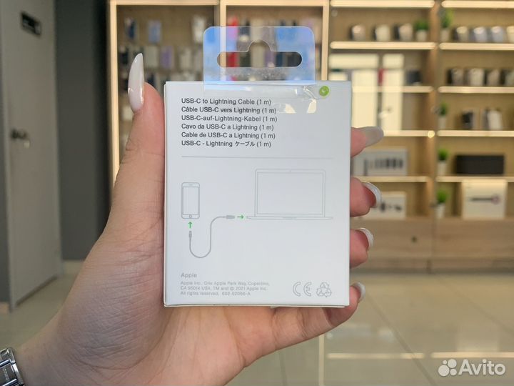 Кабель лайтнинг USB C для iPhone XR