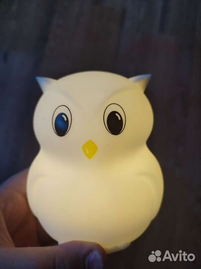 Сова ночник светильник