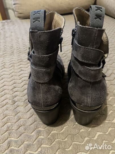 Ботильоны женские 41 размер нат. замша