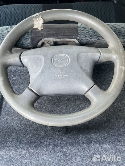 Руль Mazda с подушкой