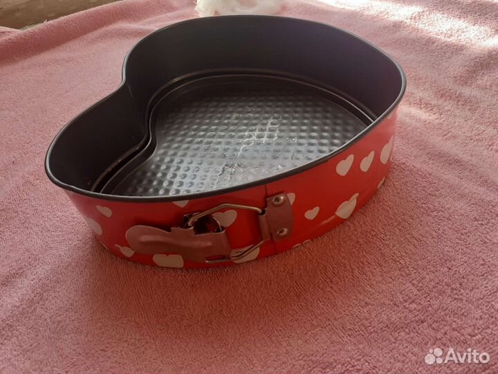 Сердечко.Форма для выпечки съемная