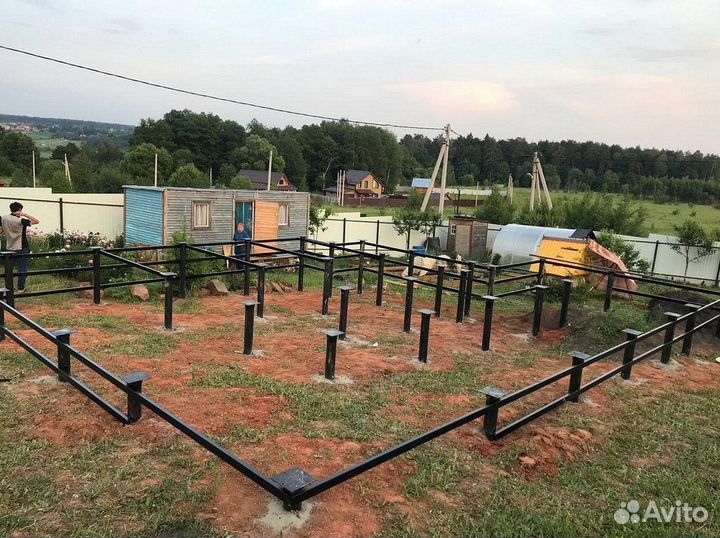 Винтовые сваи для фундамента