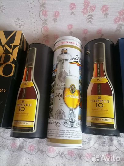 Тубус/кофр/коробка от спиртного,9 штук