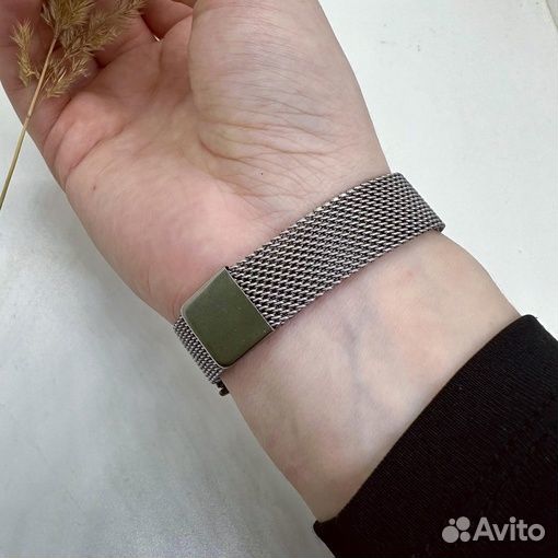 Металлический браслет на магнитном замочке