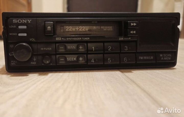 Автомагнитола кассетная Sony