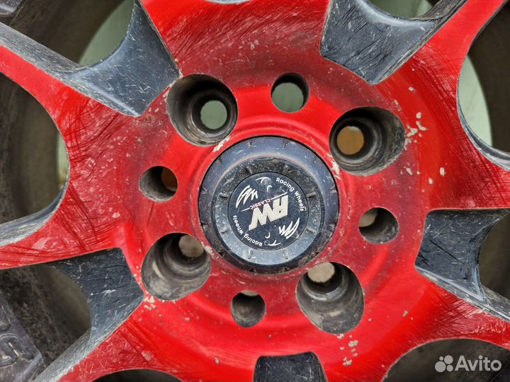 Комплект дисков R14 с летней резиной 4 шт