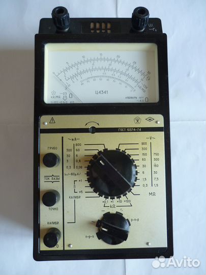 Тестер ц4341 СССР