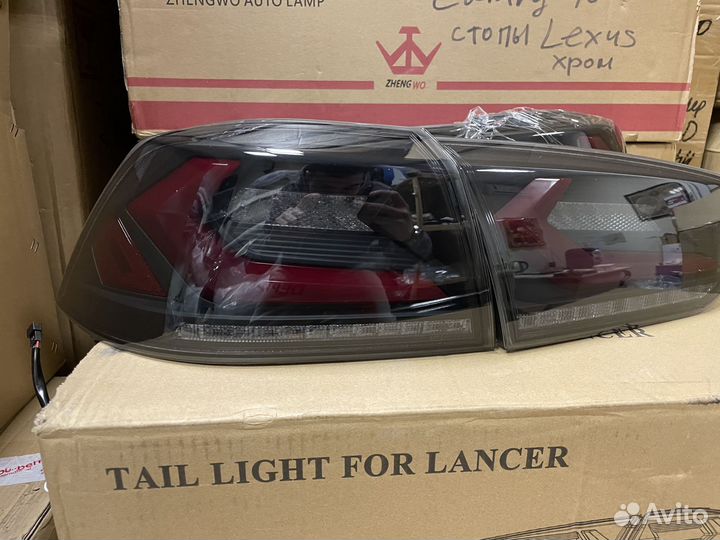 Mitsubishi lancer X Тюнинг LED Стоп сигналы O8SQ3