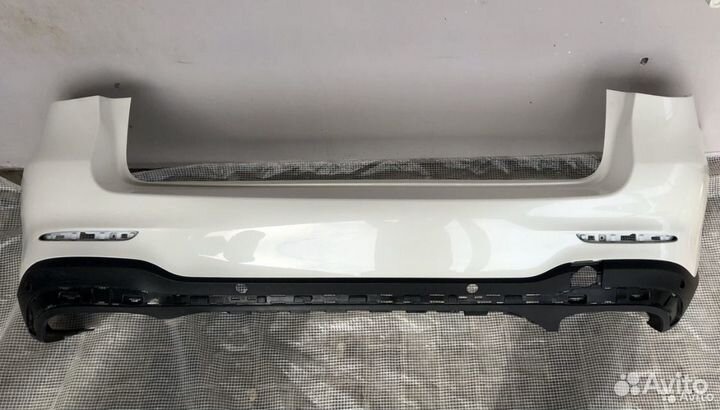 Бампер задний Mercedes GLC 300 рестайлинг AMG 2019