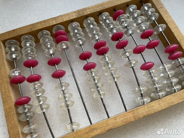 Мини счеты ретро