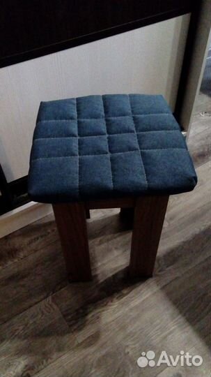 Чехлы на табуреты квадратные берюзовые