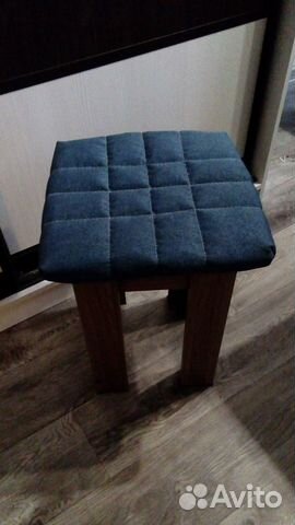 Чехлы на табуреты квадратные берюзовые