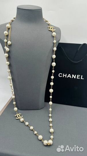 Бусы колье chanel