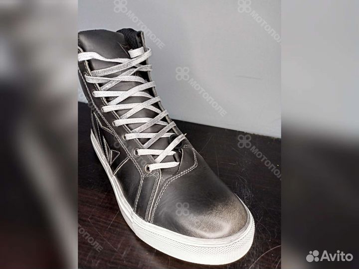 Мотокеды мужские, кожа, street rocker D-WP shoes