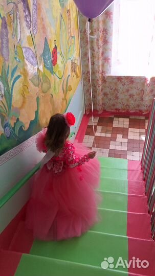 Платье для девочки hm 110 116