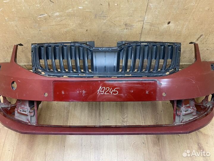 Бампер передний Skoda Octavia (A7) 2017-2020 Рест