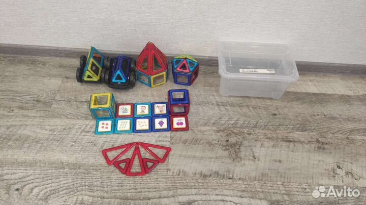 Магнитный конструктор бу