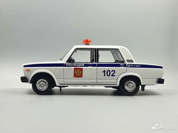 Коллекционная металлическая машина, лада ваз 2107