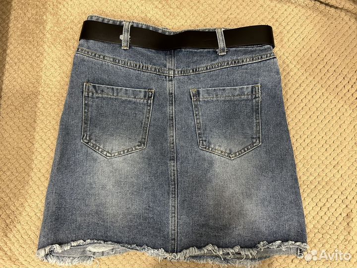 Юбка джинсовая