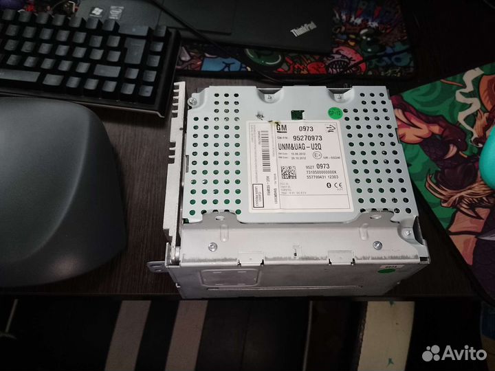 Штатная магнитола на Opel Mokka