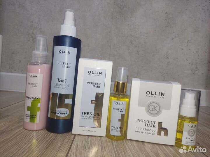 Шампунь бессульфатный, спрей, масло Ollin